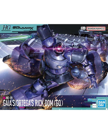 Bandai HG 1/144 GQuuuuuuX Gaia's / Ortega's Rick Dom Gunpla Kit MK68868