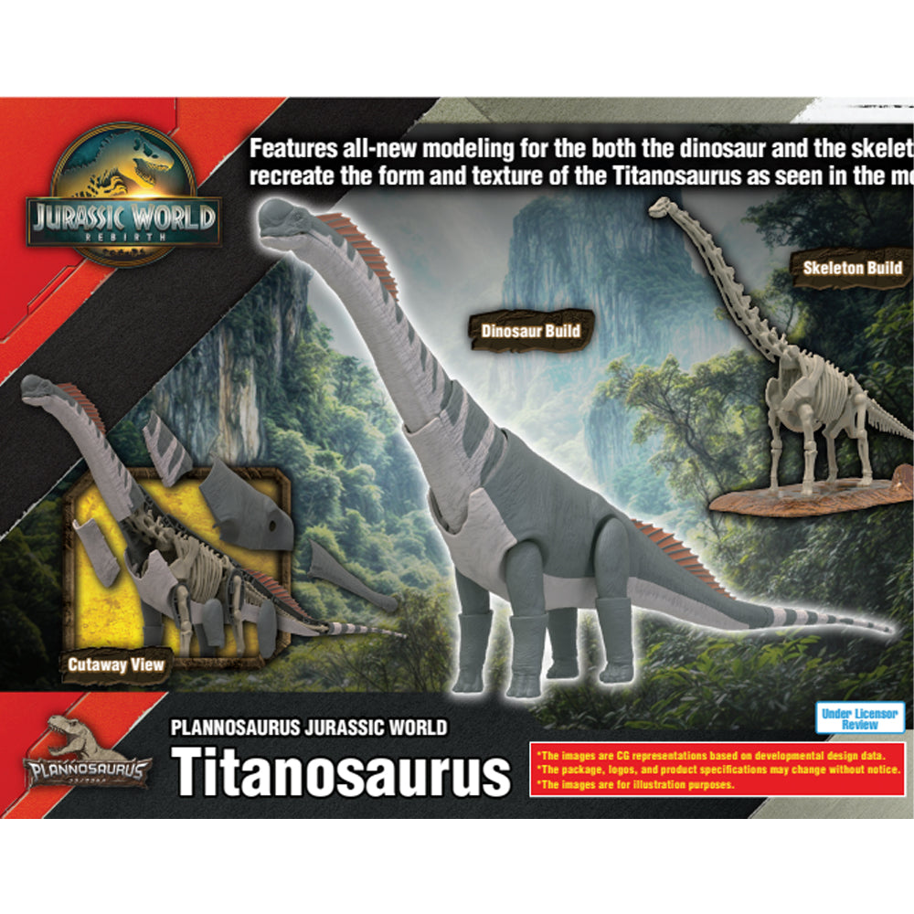 Bandai Plannosaurus Jurassic World: Titanosaurus Model Kit