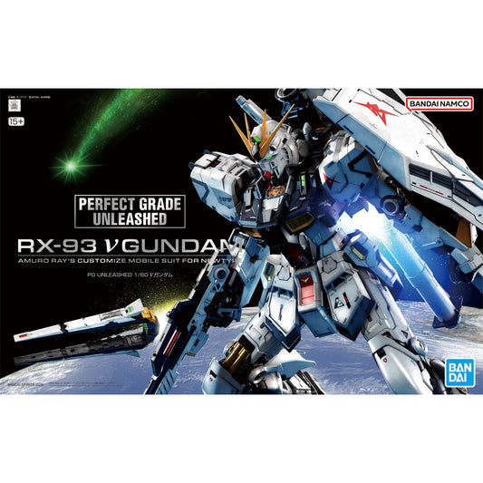 Bandai PG Unleashed RX-93 v Nu Gundam 1:60 Gunpla Kit MK69191