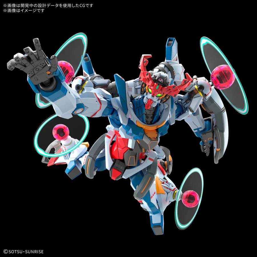 Bandai HG GQ 1/144 GQuuuuuuX Endymion Unit Awakened Gunpla Kit MK72000