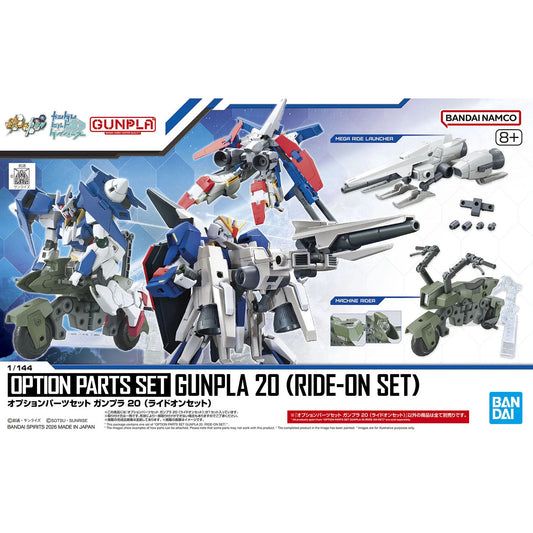 Bandai Option Parts Set Gunpla 20 Ride-On Set Model Kit MK72028