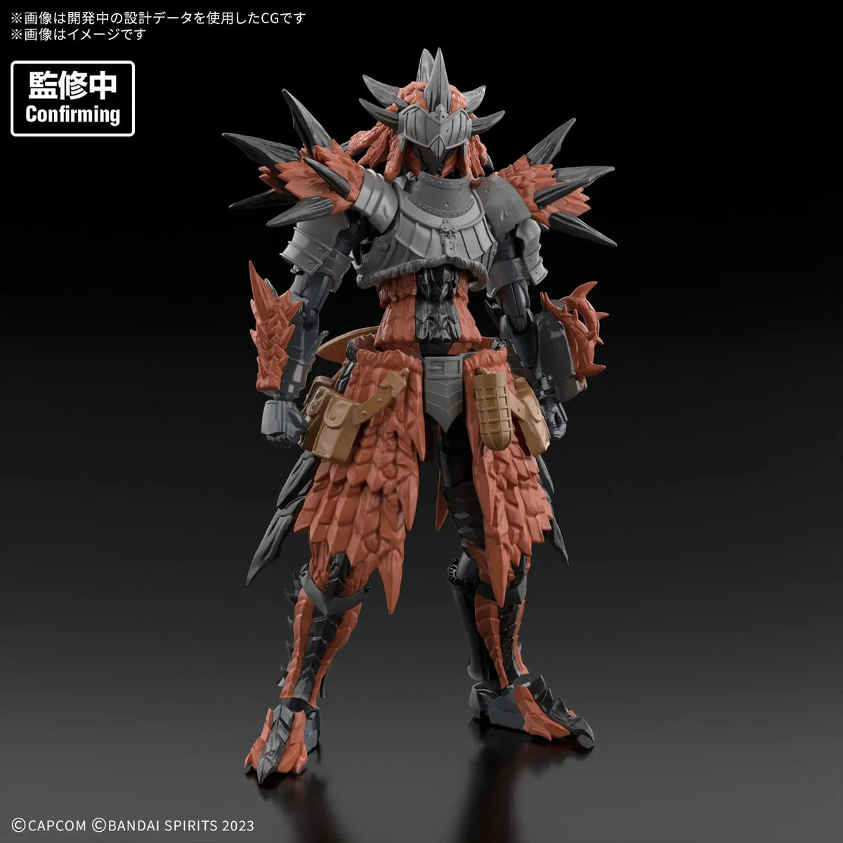 Bandai 30MF Monster Hunter Wilds Rathalos Equipment Gunpla Kit MK84738