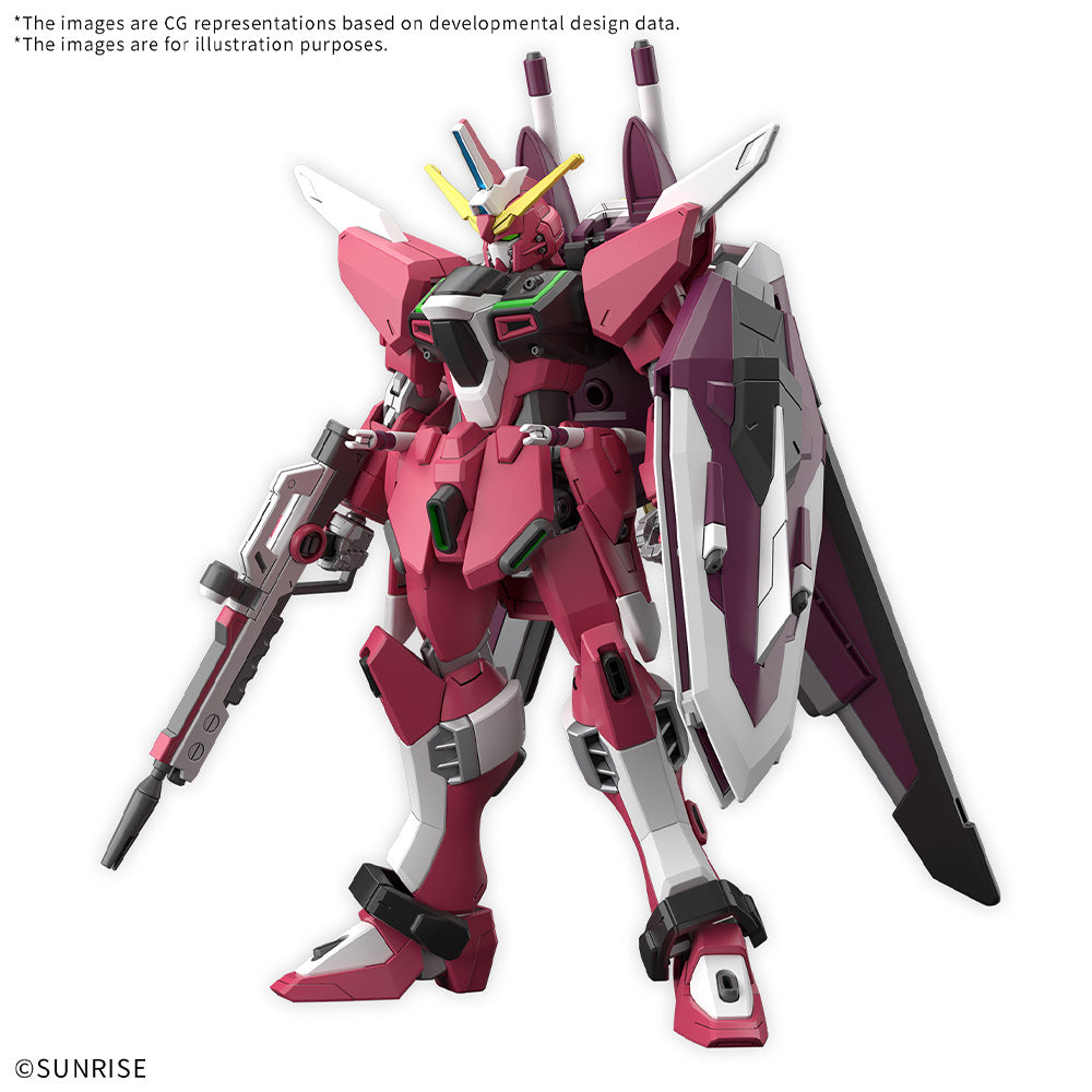 Bandai HG Infinite Justice Gundam & Booster Unit (Tentative) Gunpla Kit