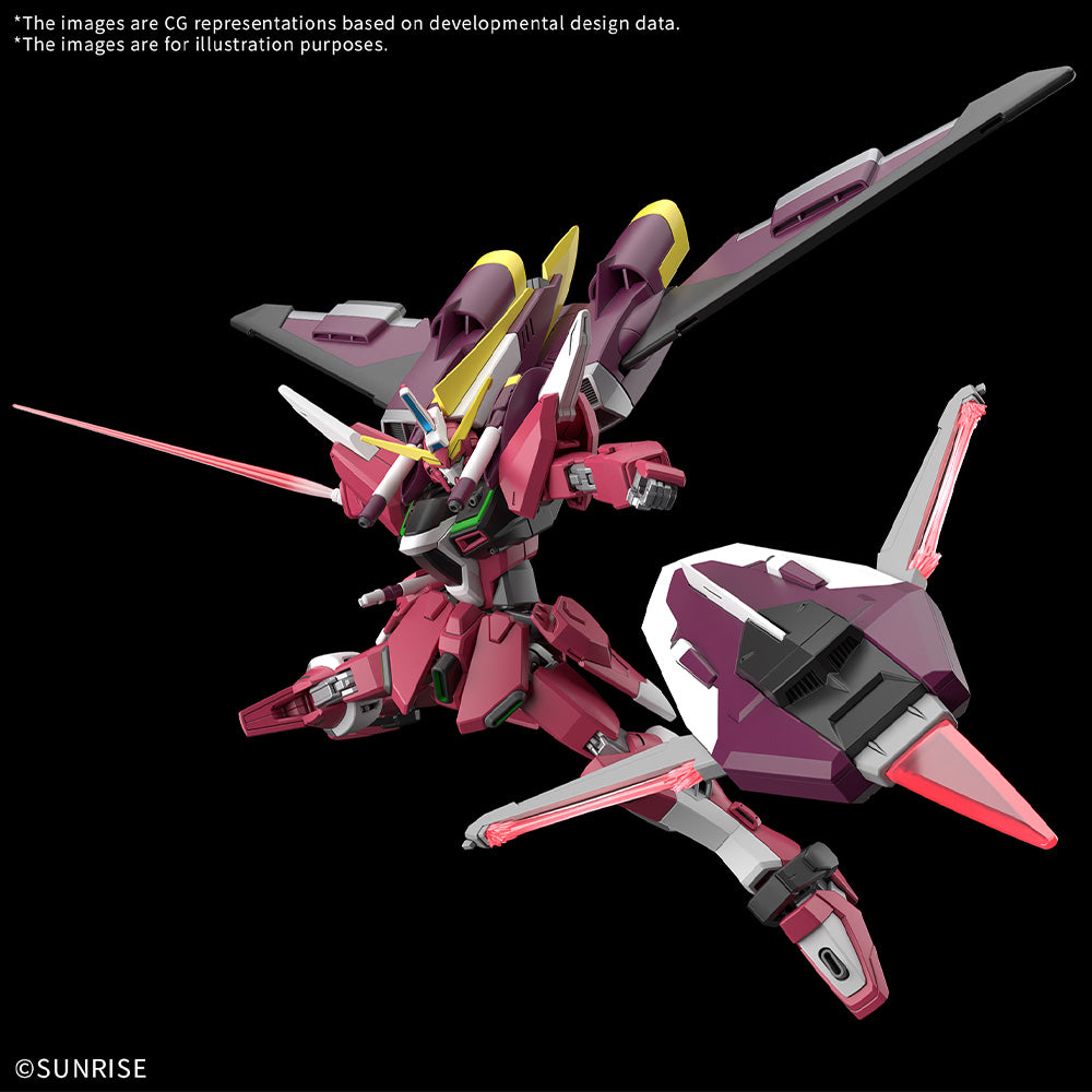 Bandai HG Infinite Justice Gundam & Booster Unit (Tentative) Gunpla Kit
