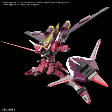 Bandai HG Infinite Justice Gundam & Booster Unit (Tentative) Gunpla Kit