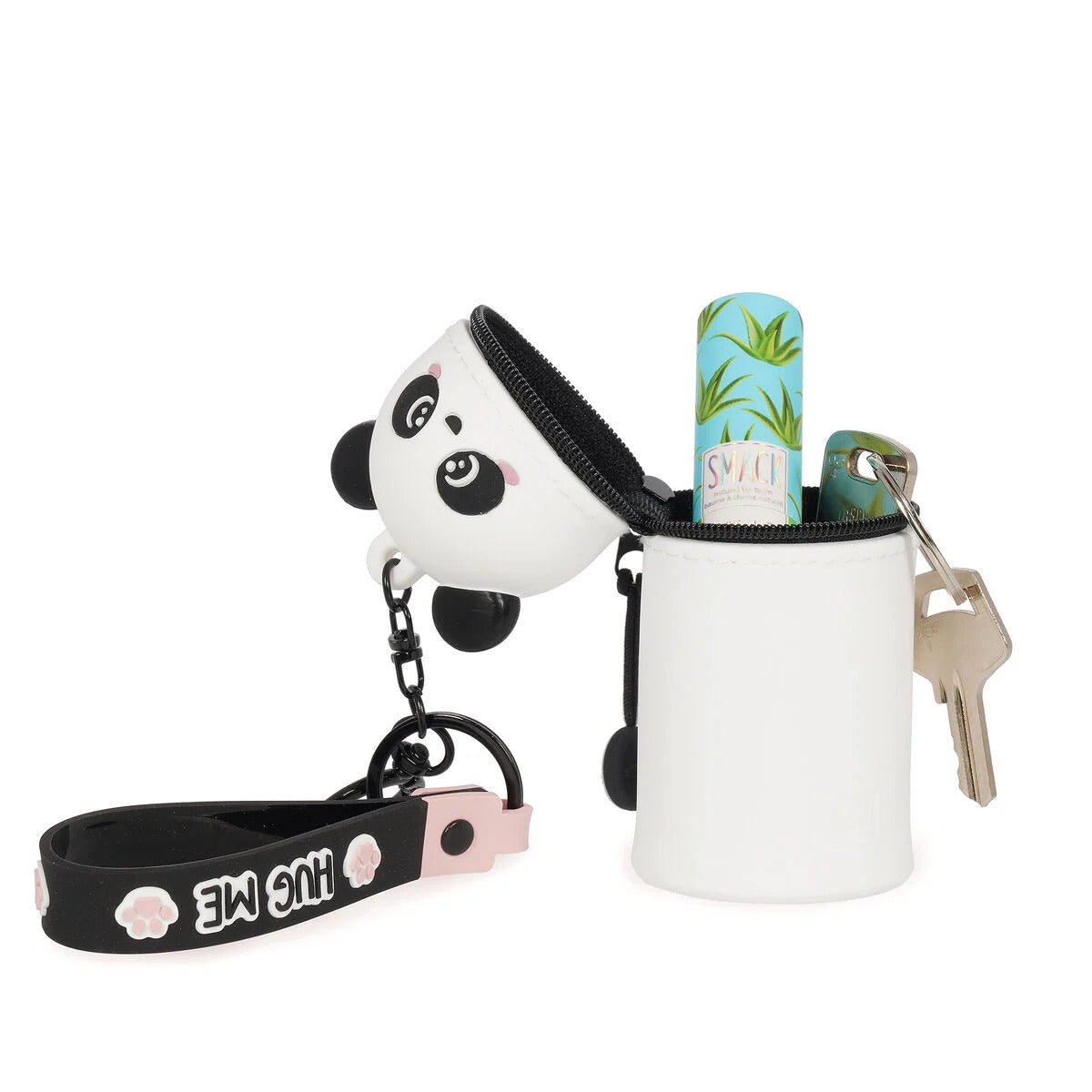 Legami Mini Kawaii Coin Purse Case Keyring - Panda