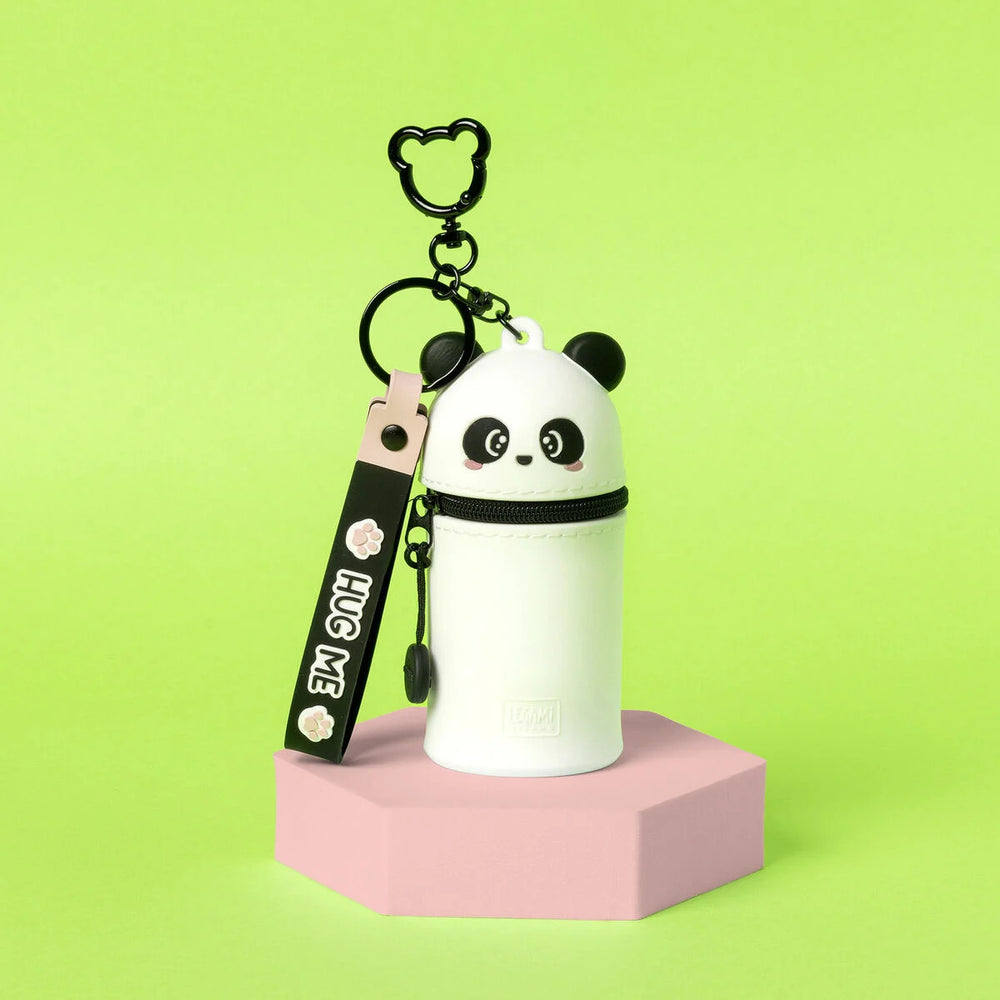 Legami Mini Kawaii Coin Purse Case Keyring - Panda