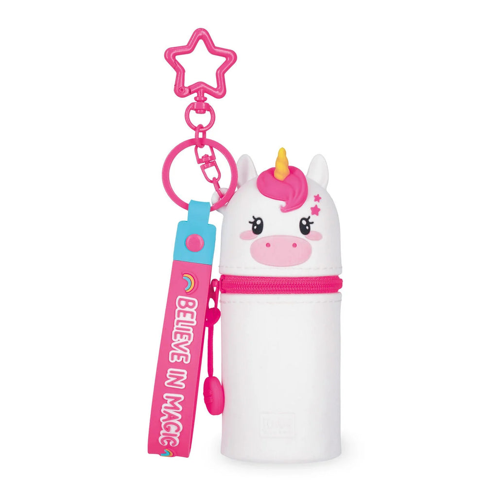 Legami Mini Kawaii Coin Purse Case Keyring - Unicorn