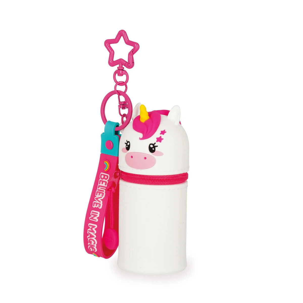 Legami Mini Kawaii Coin Purse Case Keyring - Unicorn