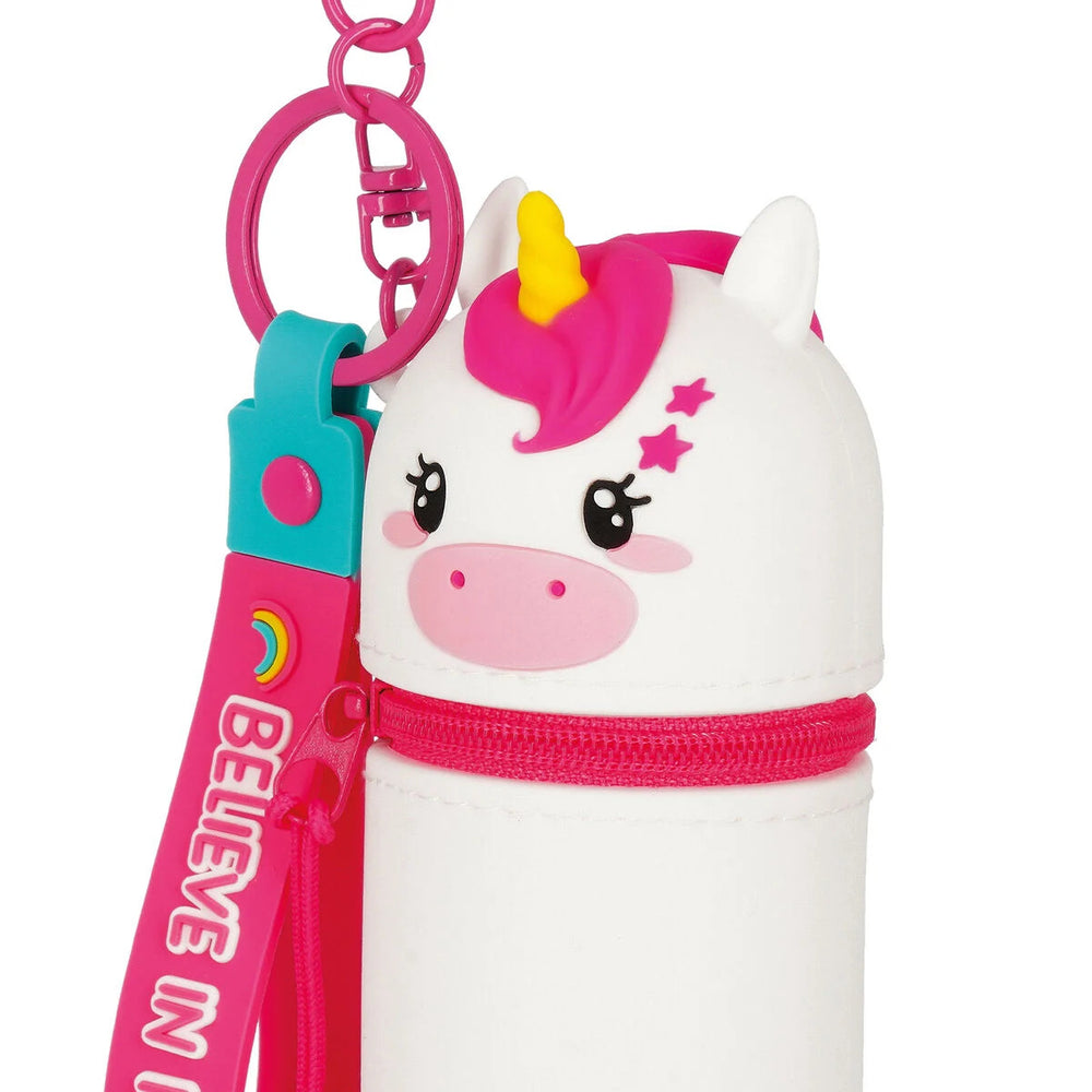 Legami Mini Kawaii Coin Purse Case Keyring - Unicorn
