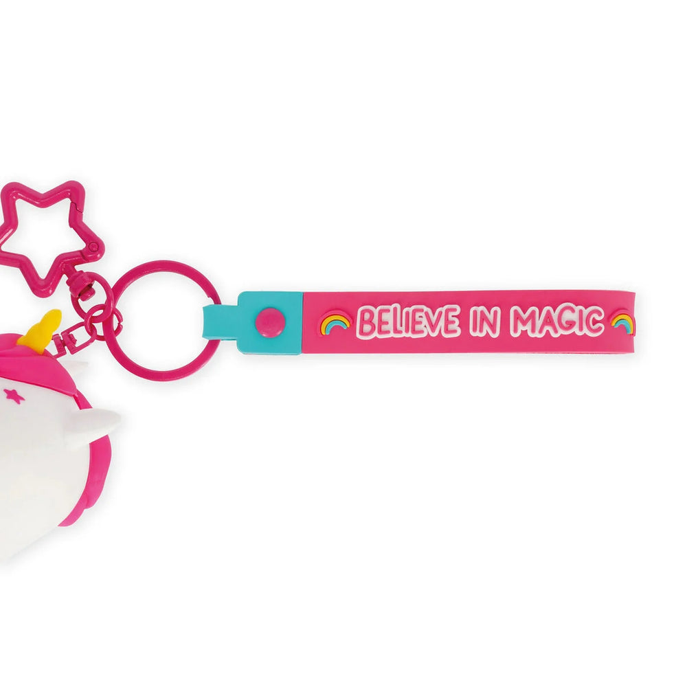 Legami Mini Kawaii Coin Purse Case Keyring - Unicorn
