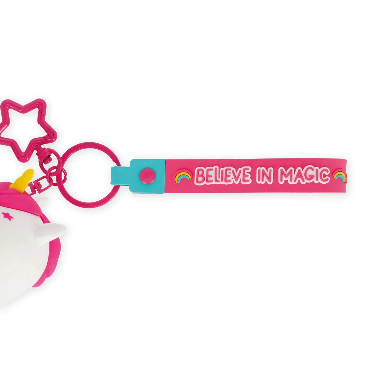 Legami Mini Kawaii Coin Purse Case Keyring - Unicorn