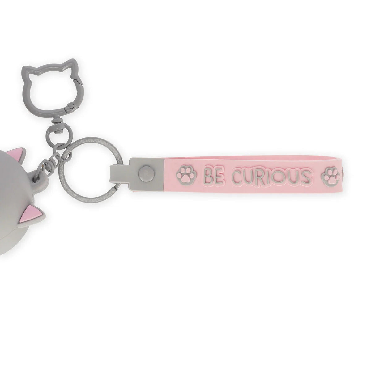 Legami Mini Kawaii Coin Purse Case Keyring - Kitty Cat