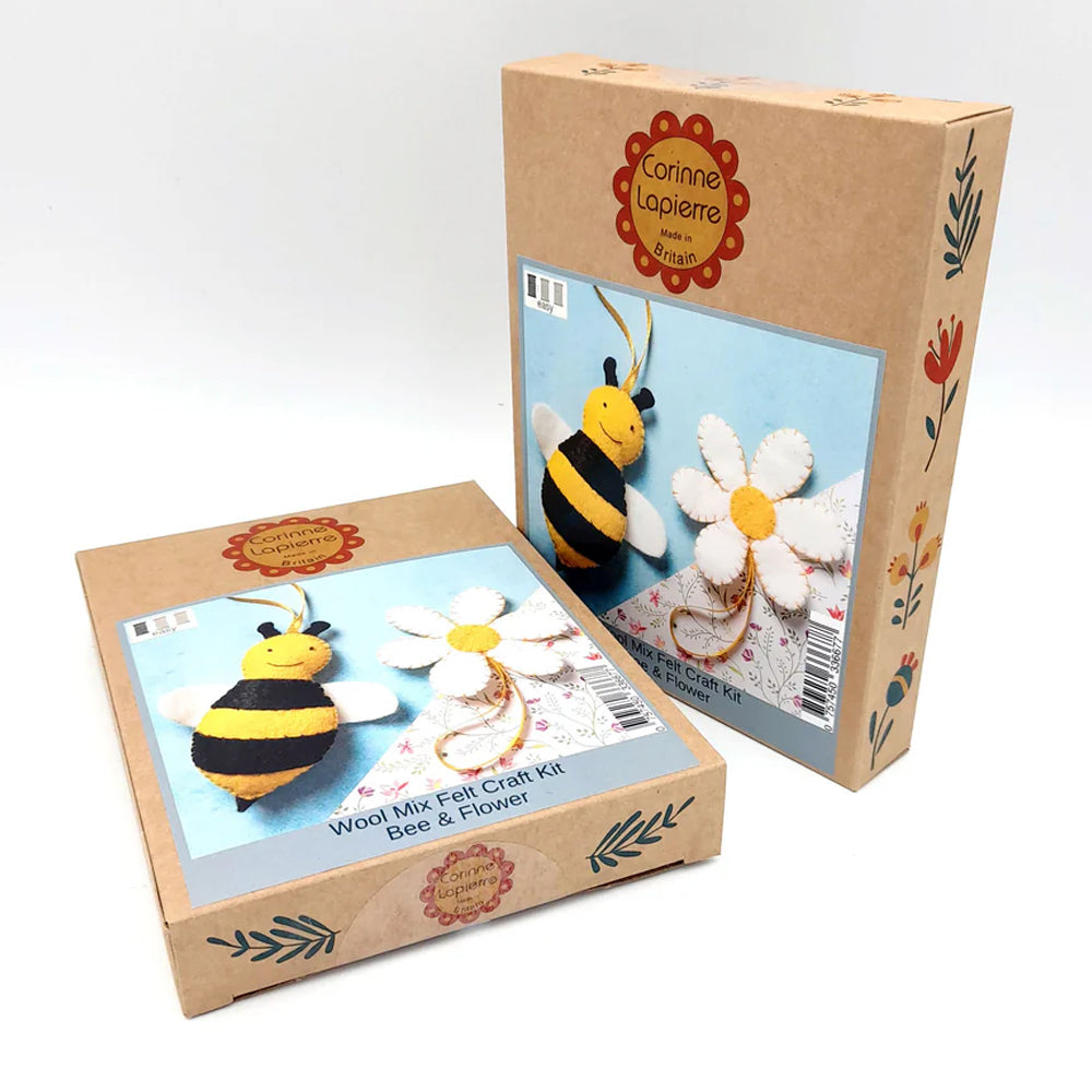 Corinne Lapierre Bee & Flower Felt Craft Mini Kit