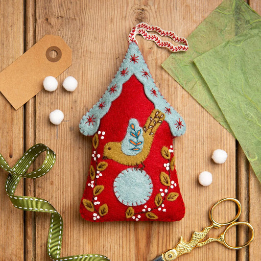 Corinne Lapierre Folk Birdhouse Felt Craft Mini Kit
