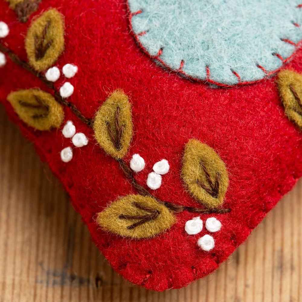Corinne Lapierre Folk Birdhouse Felt Craft Mini Kit