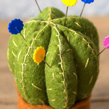 Corinne Lapierre Cactus Pin Cushion Felt Craft Mini Kit