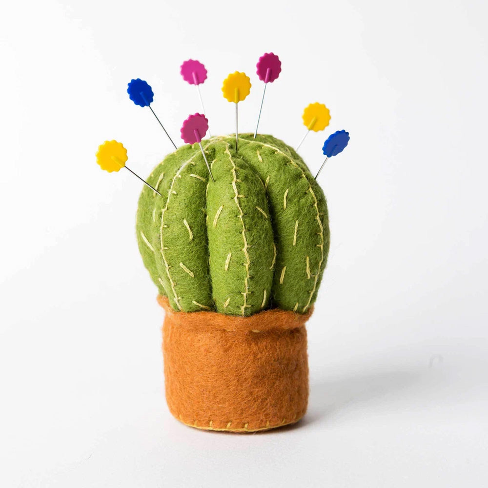 Corinne Lapierre Cactus Pin Cushion Felt Craft Mini Kit