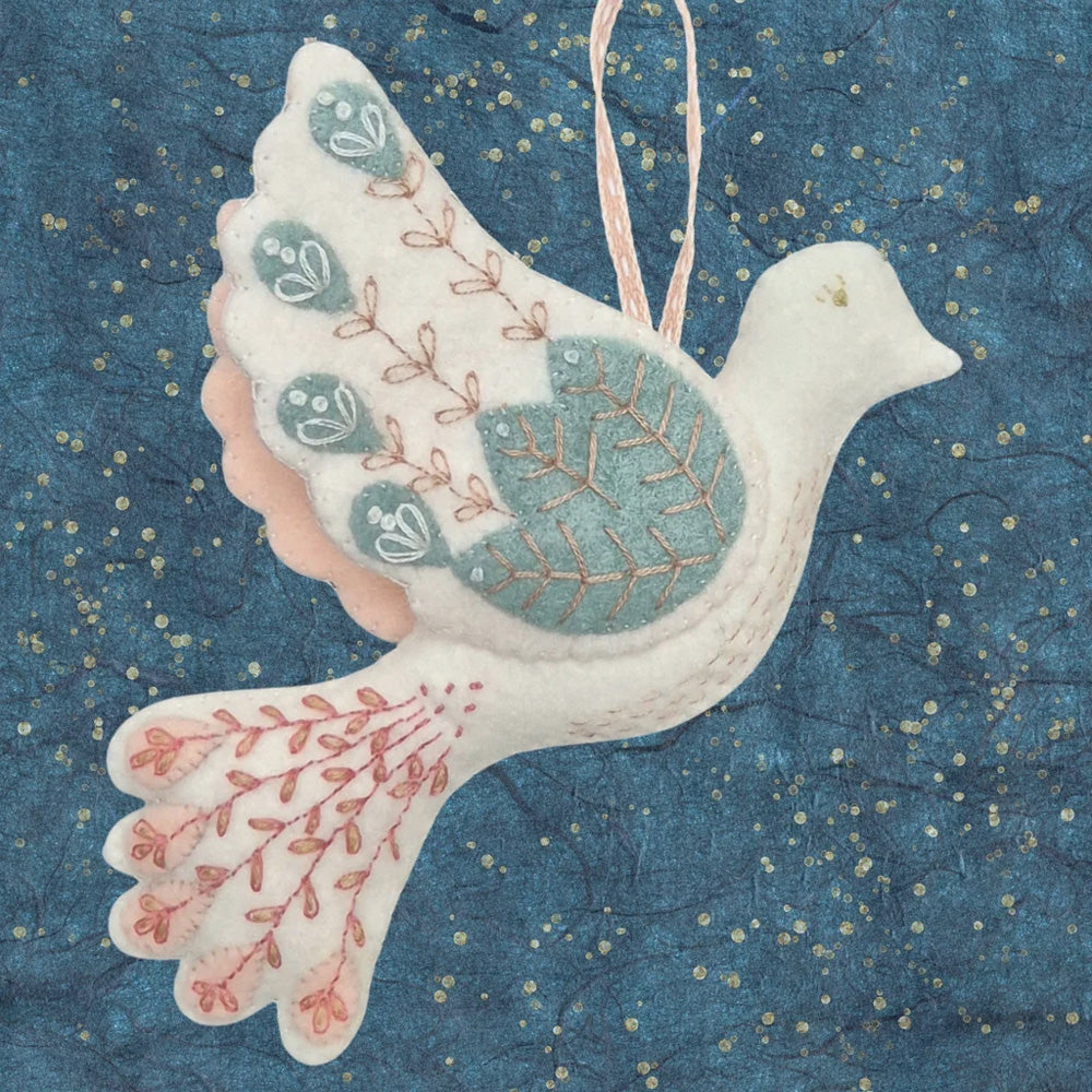 Corinne Lapierre Folk Dove Felt Craft Mini Kit