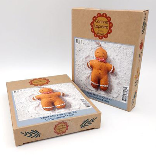 Corinne Lapierre Gingerbread Man Felt Craft Kit