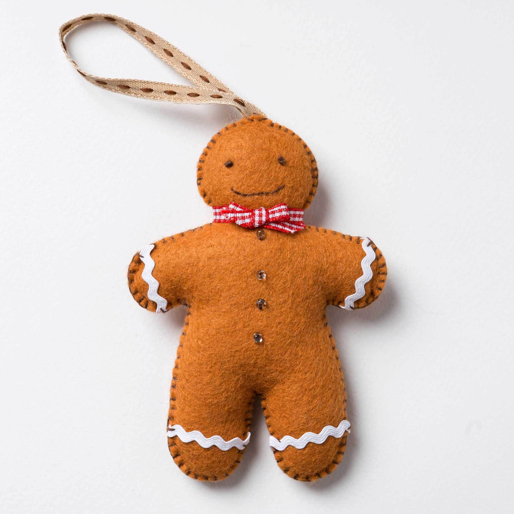 Corinne Lapierre Gingerbread Man Felt Craft Kit