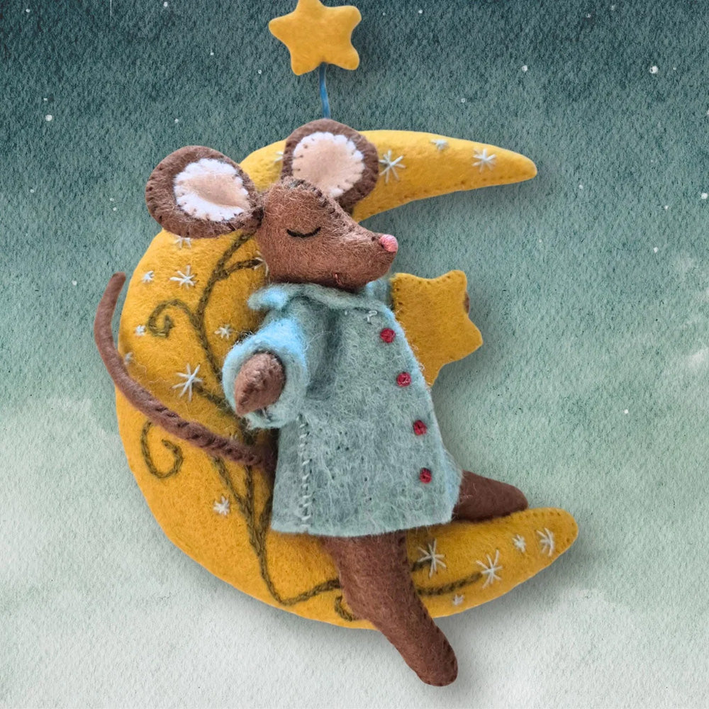 Corinne Lapierre Little Mouse Makes a Wish Felt Craft Mini Kit