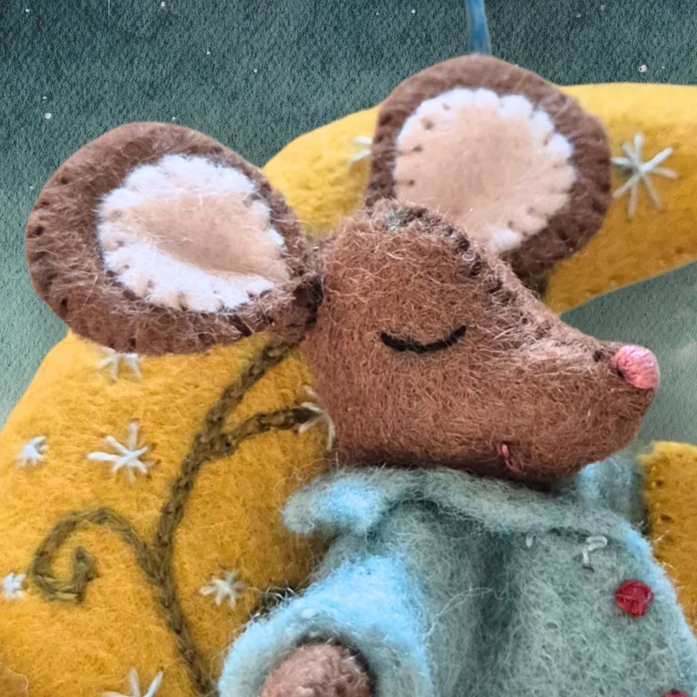 Corinne Lapierre Little Mouse Makes a Wish Felt Craft Mini Kit