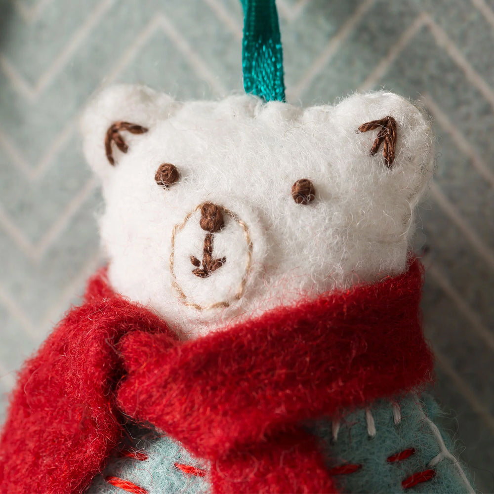 Corinne Lapierre Polar Bear Felt Craft Kit