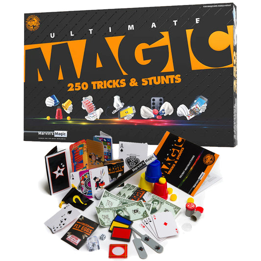 Marvin's Magic Ultimate Magic 250 Tricks & Stunts Box