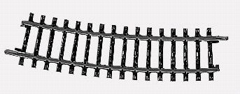 Marklin MN02233 K Track Curved Track 424.6mm Radius 15 Degree HO
