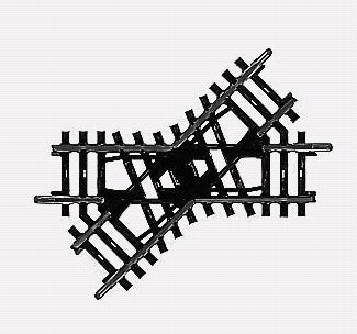 Marklin MN02258 K Track Crossing 45 Degree HO