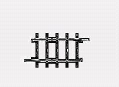 Marklin MN02293 K Track Straight Track 41.3mm HO