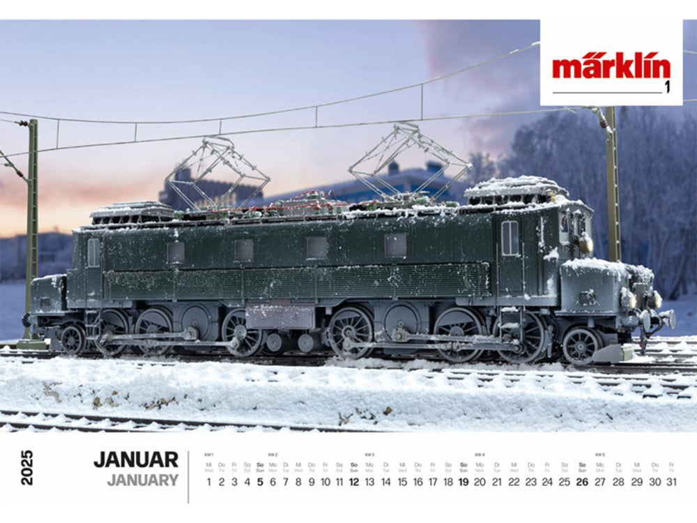 Marklin Wall Calendar 2025 MN19725