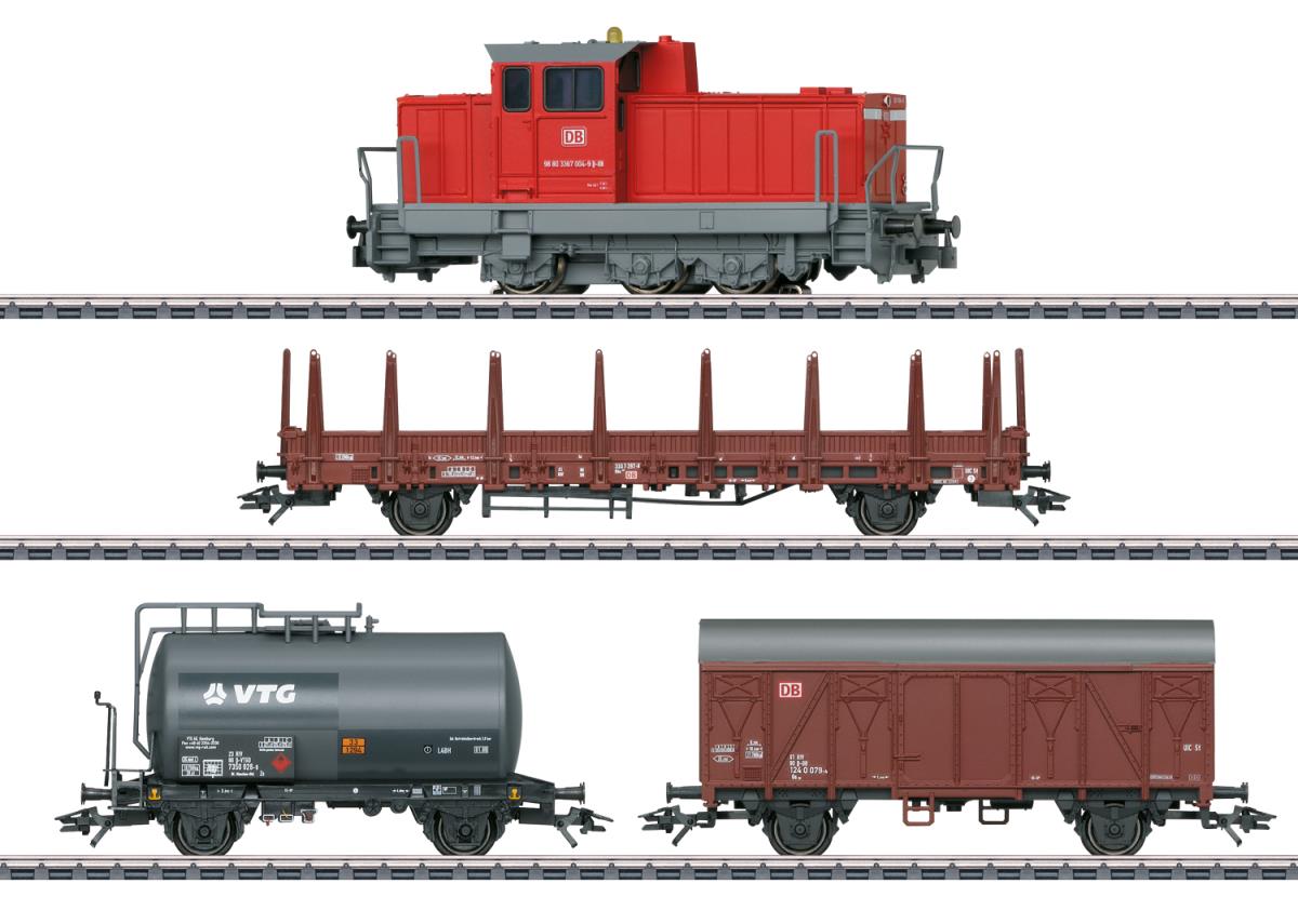 Marklin MN29469 DBAG BR367 Diesel Freight Starter Set VI (~AC-Sound) HO