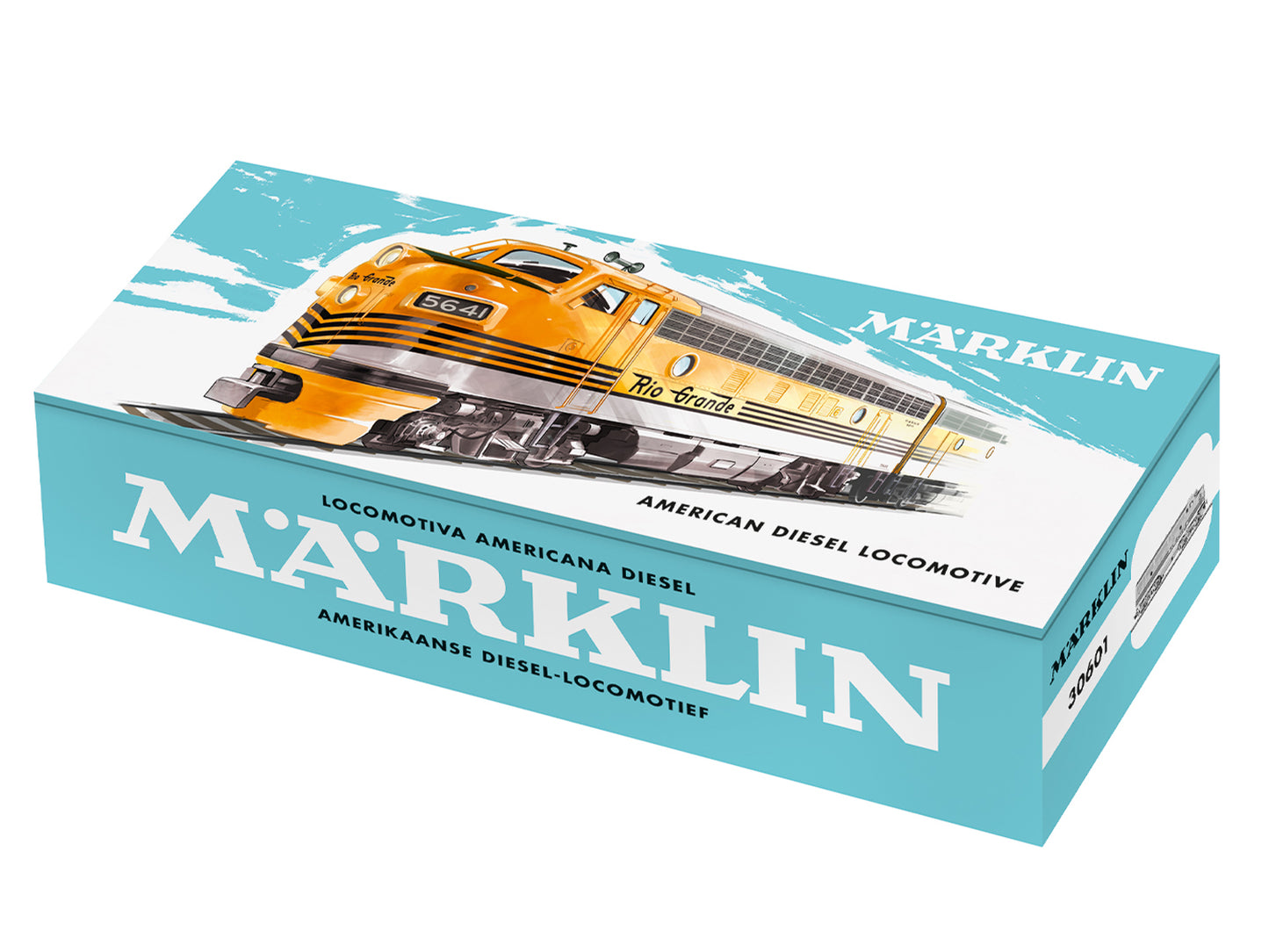 Marklin Retro Rio Grande EMD F7 A Unit Locomotive III (~AC) MN30601 HO Gauge