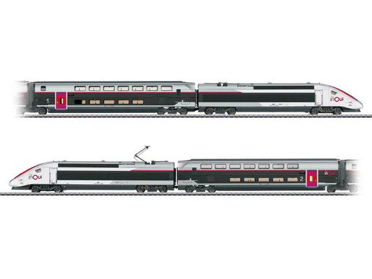 Marklin 37798 SNCF INOUI TGV 4713 4 Car EMU VI (~AC-Sound) HO Gauge