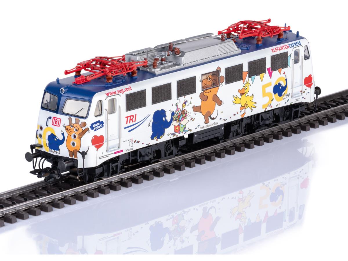 Marklin TRI BR110 Elefantexpress Electric Locomotive VI (~AC Sound) MN39111