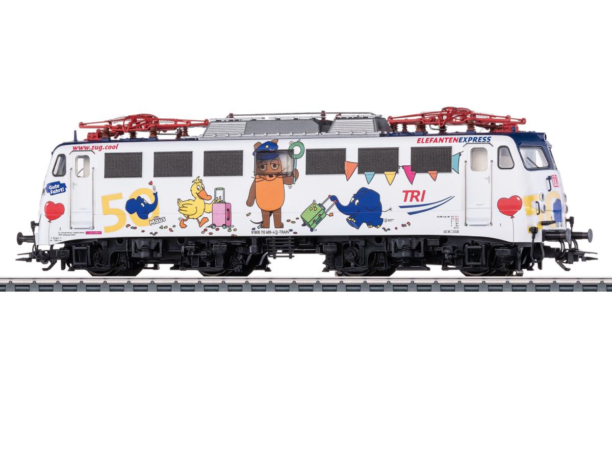Marklin TRI BR110 Elefantexpress Electric Locomotive VI (~AC Sound) MN39111