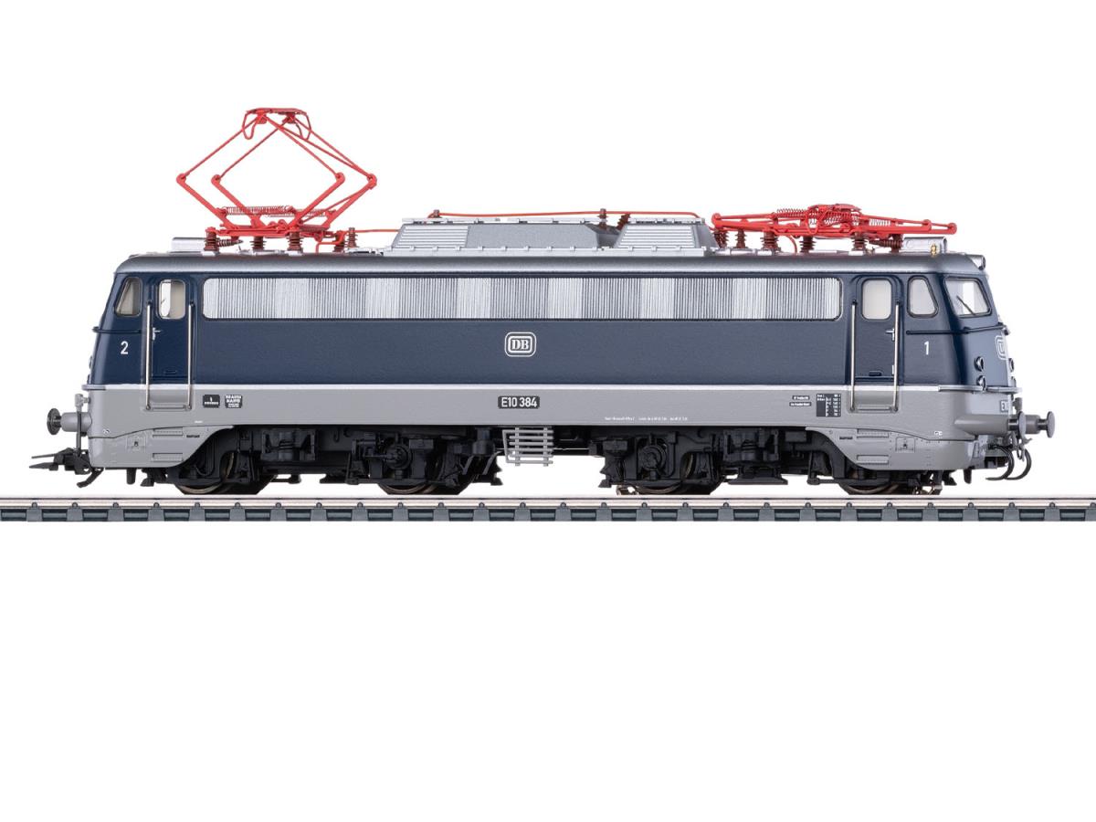 Marklin DB E10 384 Electric Locomotive 1960s Grey III (~AC-Sound) 39128 HO Gauge