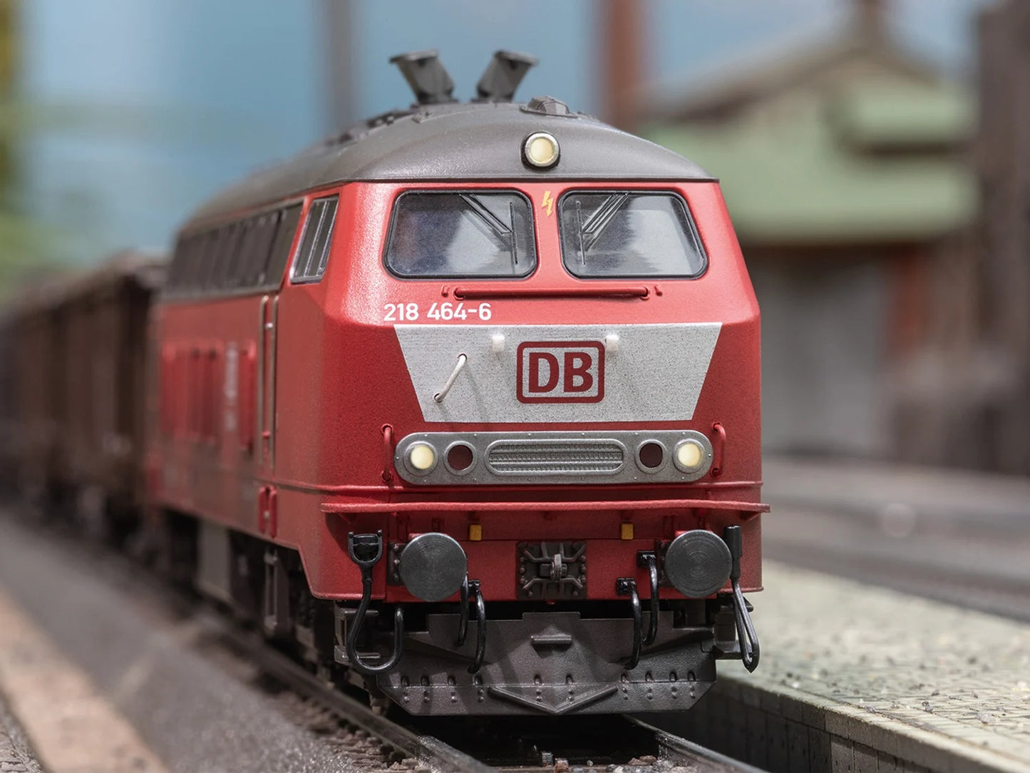 Marklin 39217 DBAG BR218 464-6 Diesel Locomotive V (~AC-Sound) HO Gauge