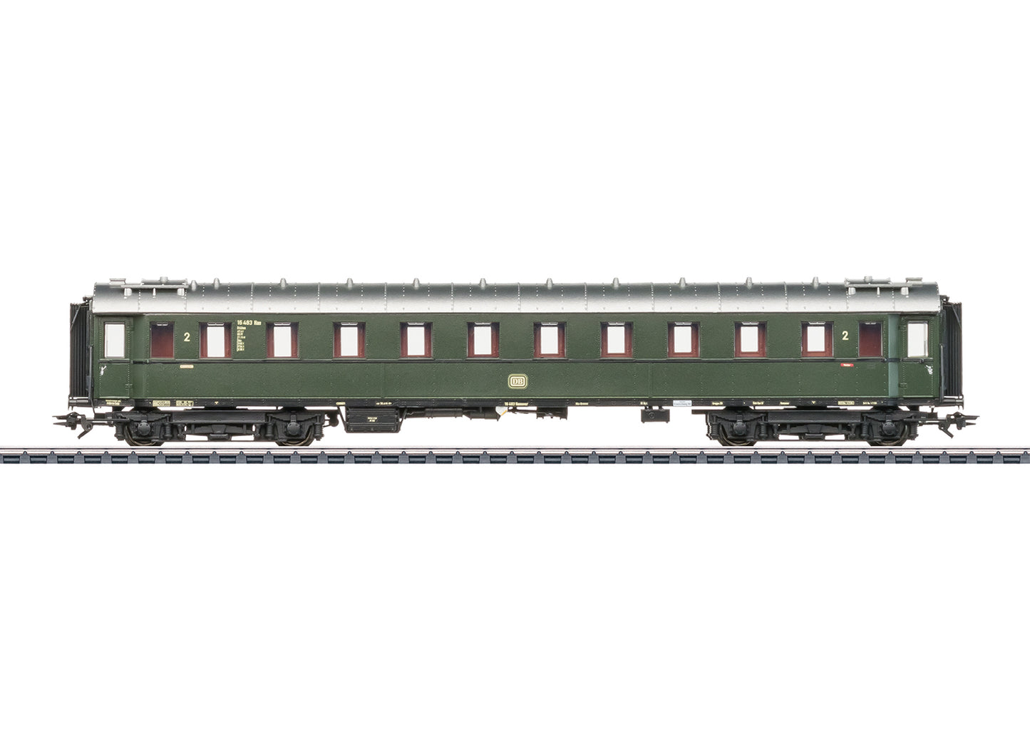 Marklin DB B4uwe 2nd Class Express Coach III HO Gauge 42521
