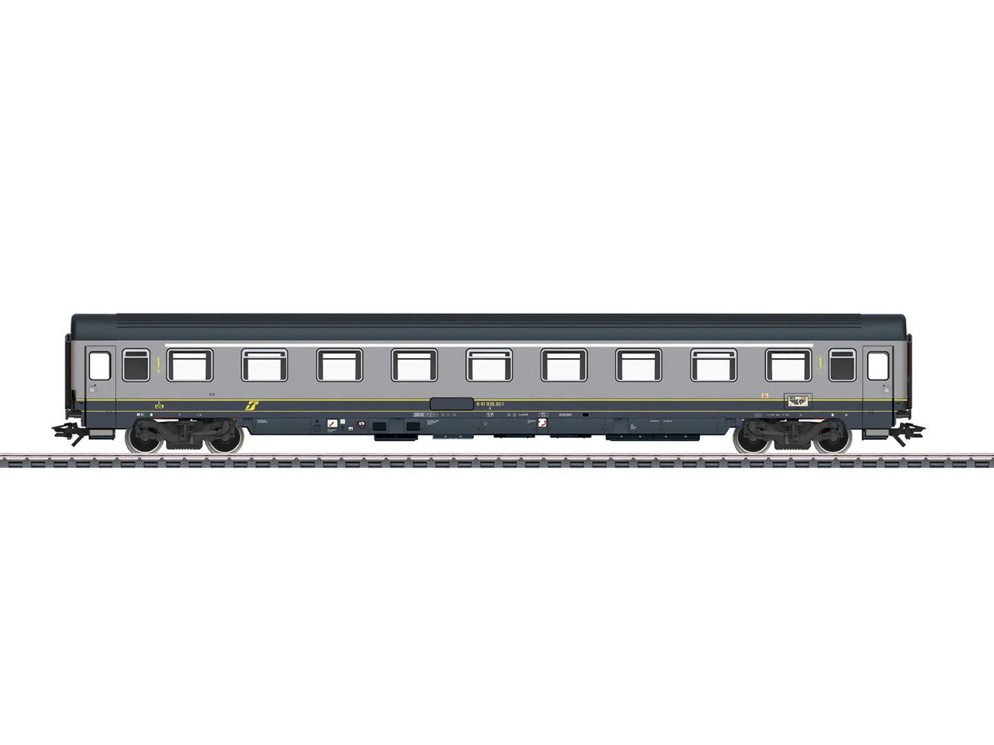 Marklin FS EC89 Paganini Az 1st Class Eurofima Coach Set (2) V MN42913 HO Gauge