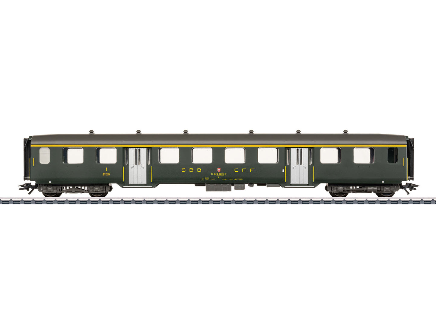Marklin 43363 SBB 1st Class Coach IV HO Gauge