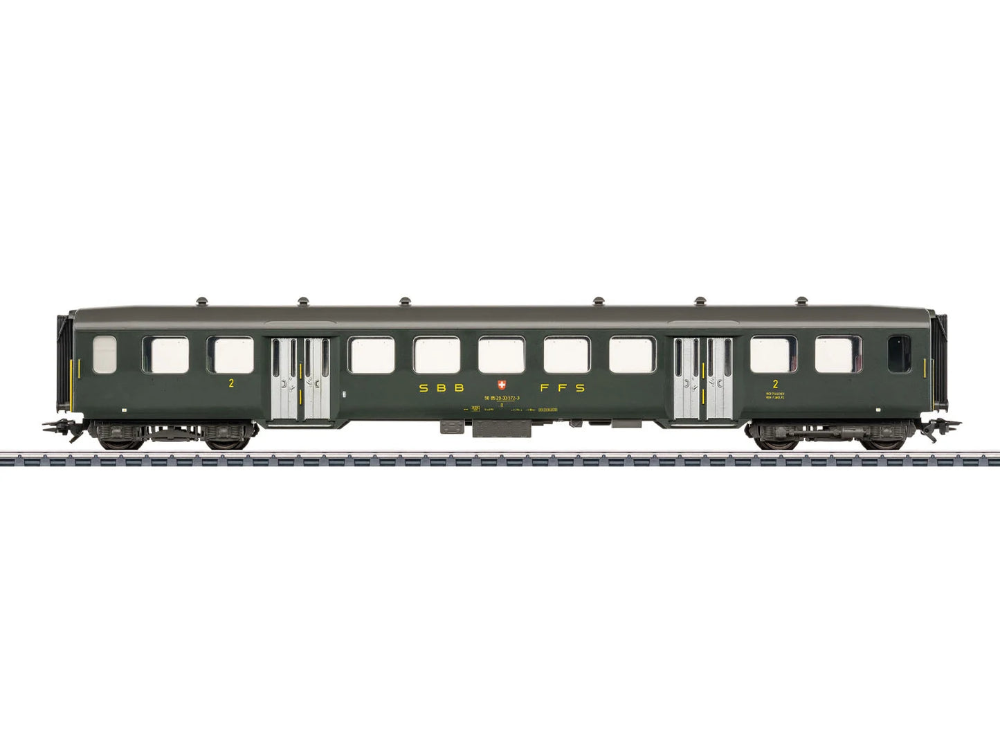 Marklin 43373 SBB 2nd Class Coach IV HO Gauge