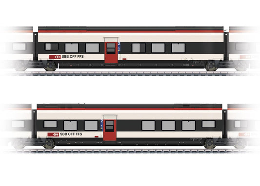 Marklin MN43462  SBB RABe501 Giruno Coach Set 2 (2) VI HO