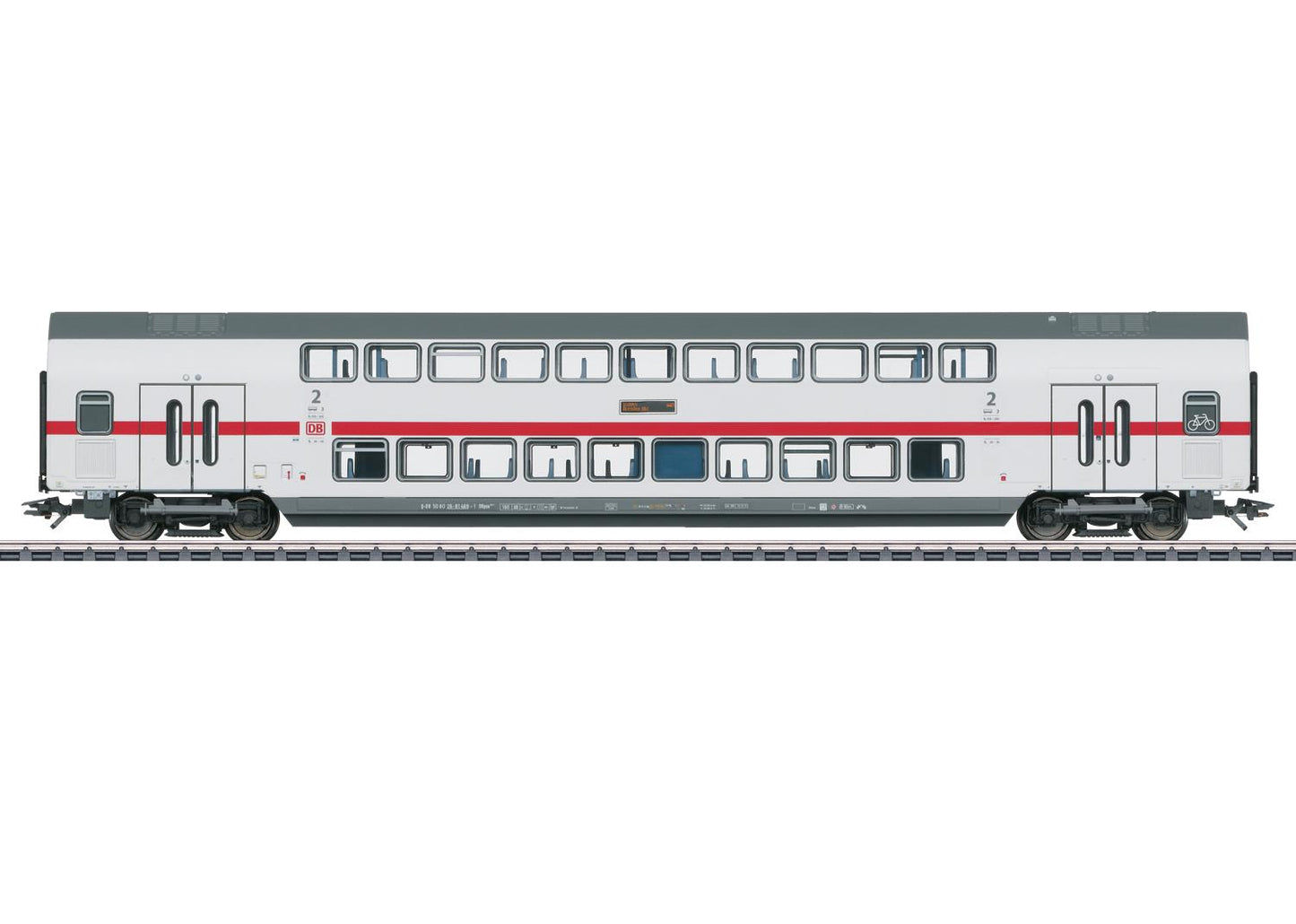 Marklin MN43489  DBAG IC2 2nd Class Bi-Level Coach VI HO