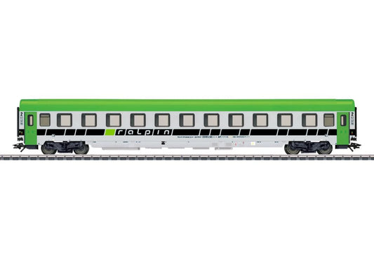 Marklin Ralpin Bcm 2nd Class Escort Coach VI MN43613 HO Gauge