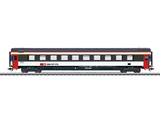 Marklin 43673 SBB EuroCity Apm1090 1st Class Express Coach VI HO Gauge
