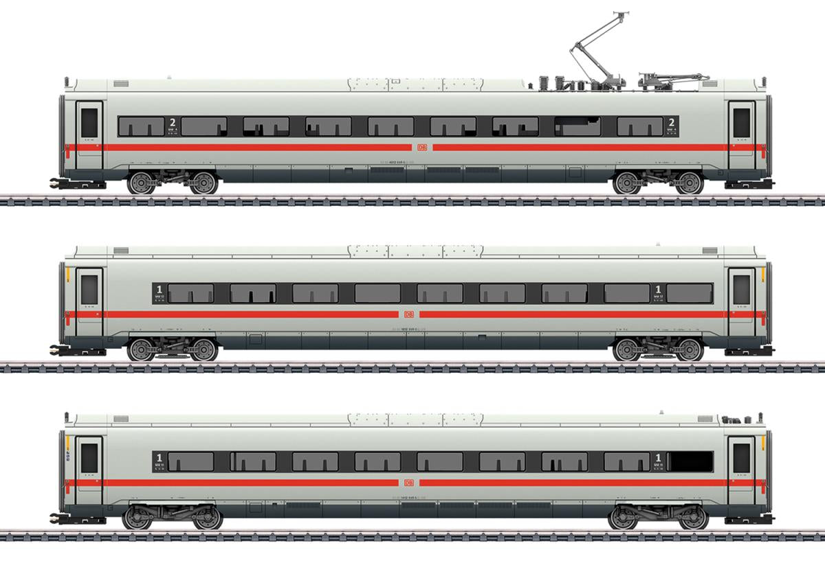 Marklin MN43726  DBAG ICE4 Coach Set (3) VI HO