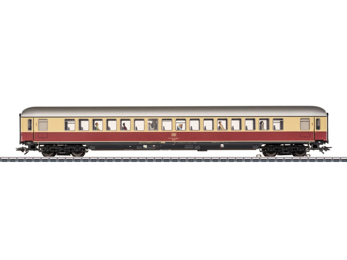 Marklin 43886 DB APumh121 1st Class Express Coach w/Moving Conductor IV HO Gauge
